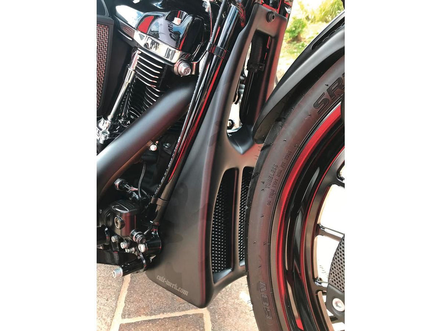 Harley Davidson Touring [2017-2025] – Custom Chin Verkleidung Glanz Schwarz