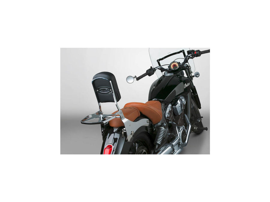 Harley Davidson Scout [2015-2024] -Paladin BackRest Buggage Rack Chrome