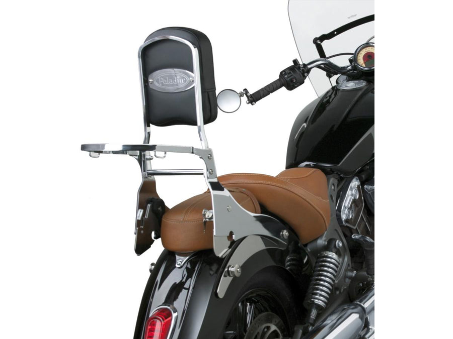 Harley Davidson Scout [2015-2024] -Paladin BackRest Buggage Rack Chrome