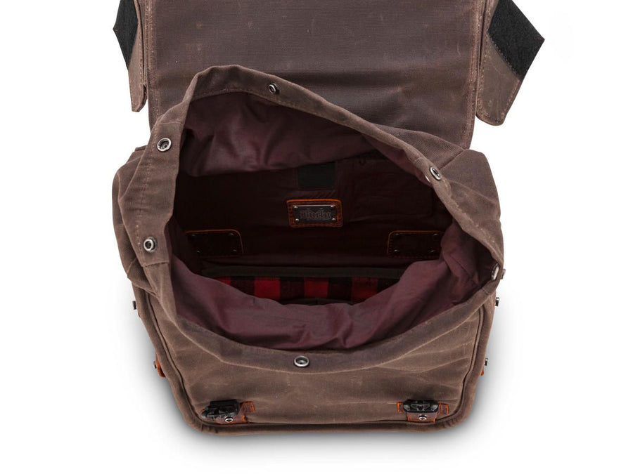 Harley Davidson – Voyager Überwurf-Satteltaschen Dunkle Eiche