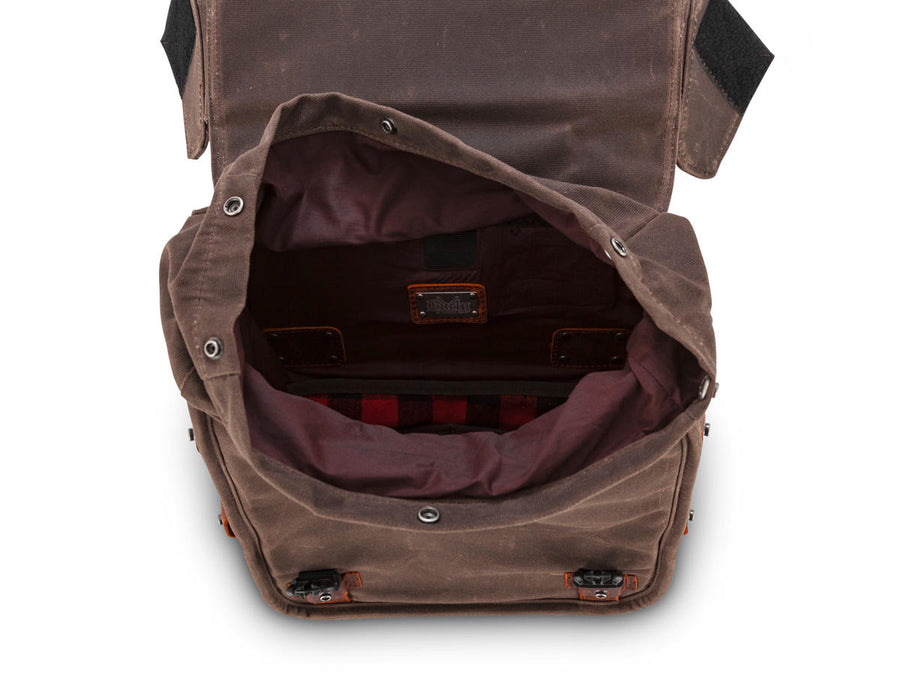 Harley Davidson – Voyager Überwurf-Satteltaschen Dunkle Eiche
