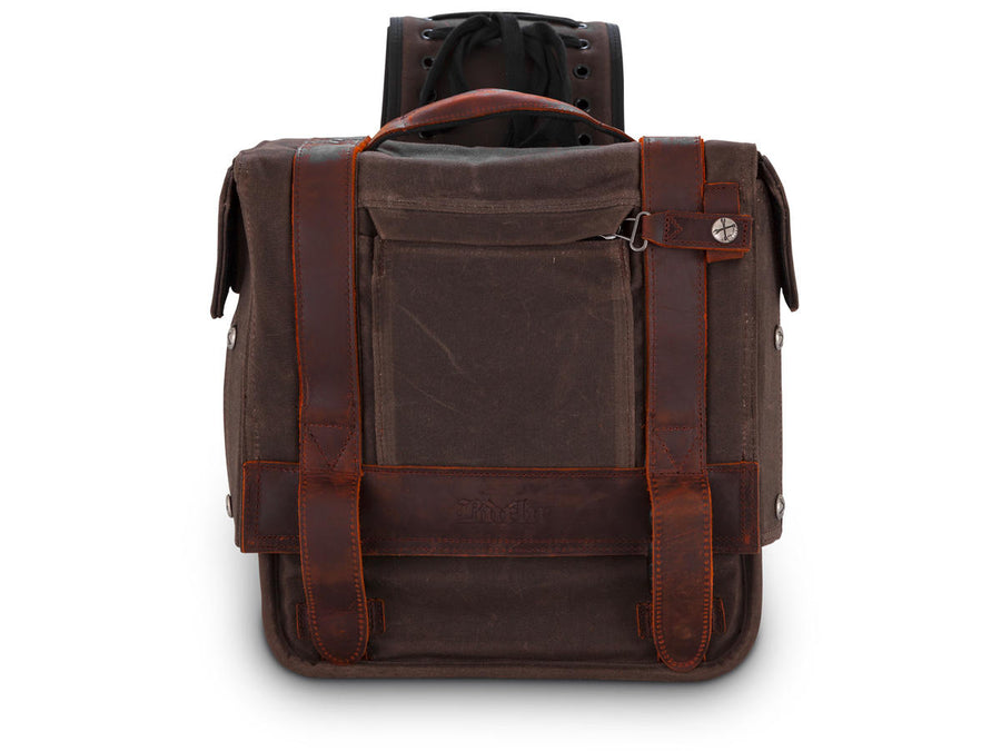 Harley Davidson – Voyager Überwurf-Satteltaschen Dunkle Eiche