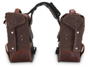 Harley Davidson – Voyager Überwurf-Satteltaschen Dunkle Eiche-4