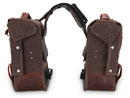 Harley Davidson – Voyager Überwurf-Satteltaschen Dunkle Eiche-9