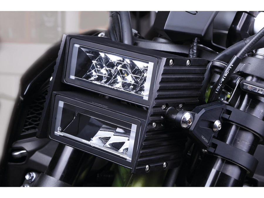 Headlight Ultimate avec un porte-vagues, noir, noir