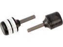 Harley Davidson – Geriffelte LED-Blinker Bernsteinfarbene LED´s Schwarz Eloxiert-1
