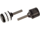 Harley Davidson – Geriffelte LED-Blinker Bernsteinfarbene LED´s Schwarz Eloxiert-3