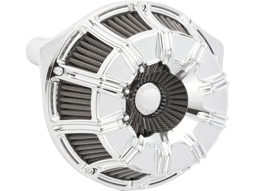 Harley Davidson Softail [2018-2024]-10-gauge inverted Series air filter Chrom