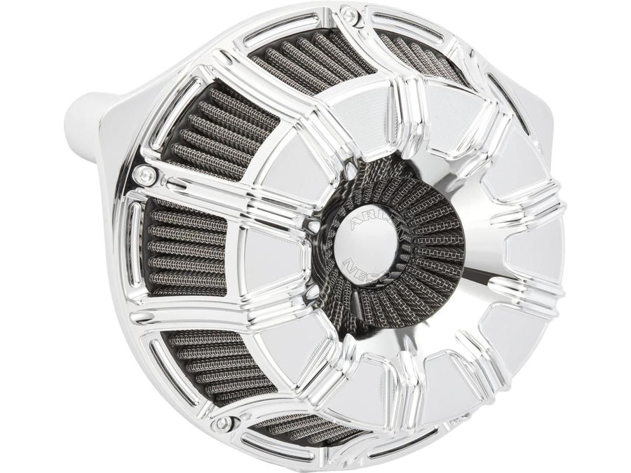 Harley Davidson Softail [2018-2024]-10-gauge inverted Series air filter Chrom
