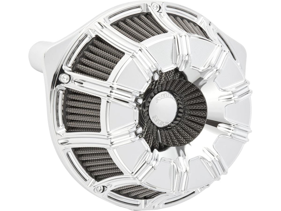 Harley Davidson Softail [2018-2024]-10-gauge inverted Series air filter Chrom