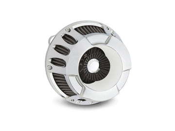 Harley Davidson Softail [2018-2024]-Deep Cut Inverted Series Air Filter Chrom