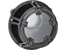 Harley Davidson Softail [2016-2017] – Method™ Clear Series Luftfilter Schwarz-7