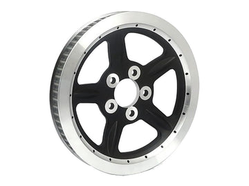 Harley Davidson Sportster [2004-2006] – OEM Style Hinterradriemenscheibe Silber 1