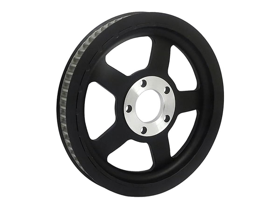 Harley Davidson Sportster [2004-2006] – OEM Style Hinterradriemenscheibe Schwarz 1