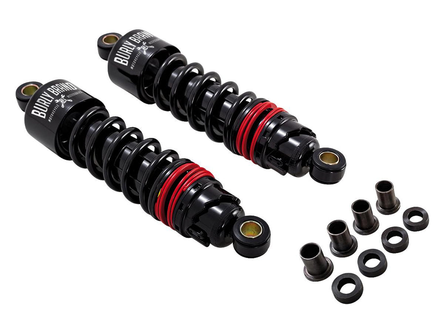 Harley Davidson Dyna [1991-2017] -SLAMMER Plus Twin Shocks Black 11,5 "