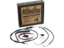 Harley Davidson Sportster [2014-2020]-14 "T-bar cable set black vinyl ABS-1