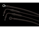 Harley Davidson Flhr [2000-2003] -16 "Gorilla Bar Cable Set Black Vinyl Non-Abs ...-5