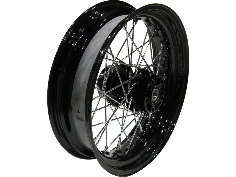 Harley Davidson FlStc [2000-2003]-OEM Style 40-spoke wheels black 16 "3.00"