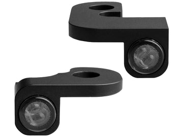 Harley Davidson Dyna [1991-2017] -Nano Series LED Blinker Black Aneodized Rauch LED
