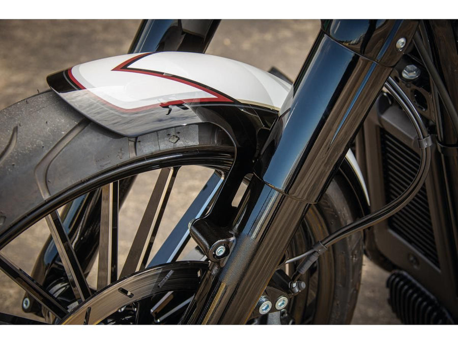 Harley Davidson FLSL [2018-2021]-Steel front wheel protection sheet for Softail models