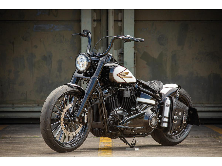 Harley Davidson FLSL [2018-2021]-Steel front wheel protection sheet for Softail models