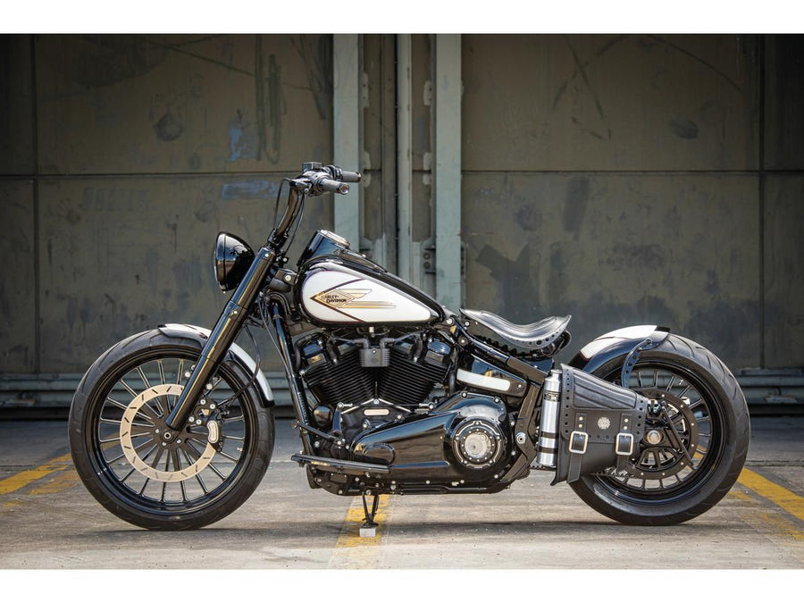 Harley Davidson FLSL [2018-2021]-Steel front wheel protection sheet for Softail models