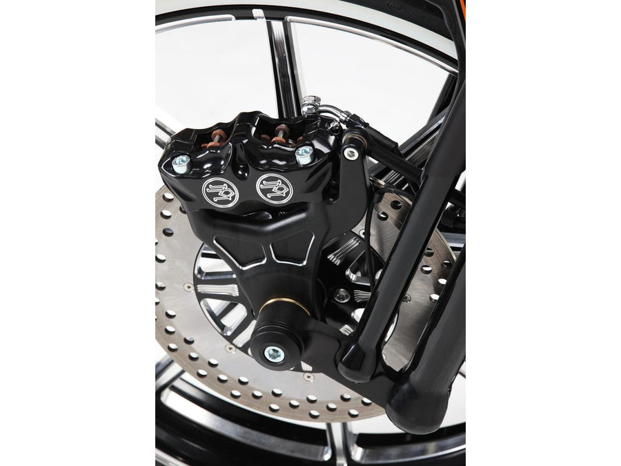 Harley Davidson – Benutzerdefinierter radialer Bremssattel Contrast Cut eloxiert …