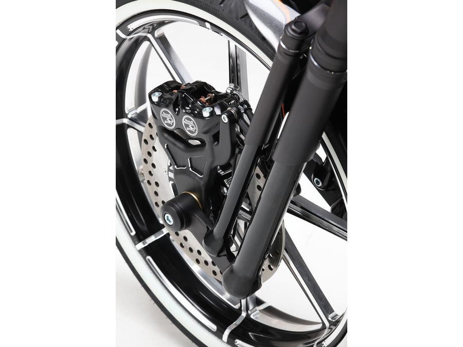 Harley Davidson – Benutzerdefinierter radialer Bremssattel Contrast Cut eloxiert …