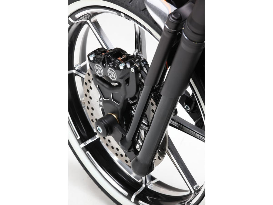 Harley Davidson – Benutzerdefinierter radialer Bremssattel Contrast Cut eloxiert …