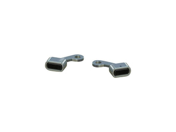 Harley Davidson – Streifen LED Blinker Aluminium Poliert Leuchte Rauchglas LED