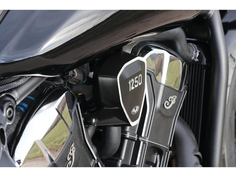 Harley Davidson Indian Scout [2025-2025] -Cateral V-Covers Black Anodisé