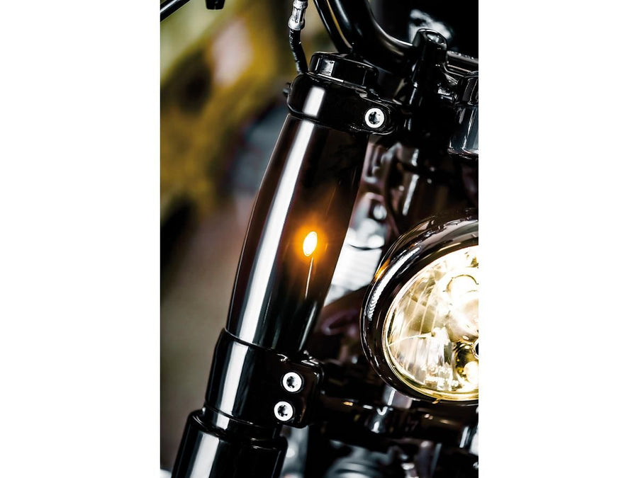 Harley Davidson XL1200x Note [2010-2015]-Athene fork pipe covers above with