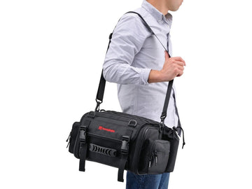 Harley Davidson – Erweiterbare Sitztasche mit variablem Volumen von 20 - 26 l Schwarz - 0