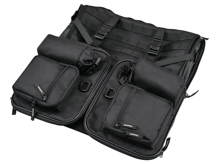 Harley Davidson - Poche de siège extensible avec un volume variable de 33 - 42 l noir