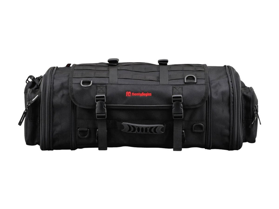 Harley Davidson - Poche de siège extensible avec un volume variable de 33 - 42 l noir