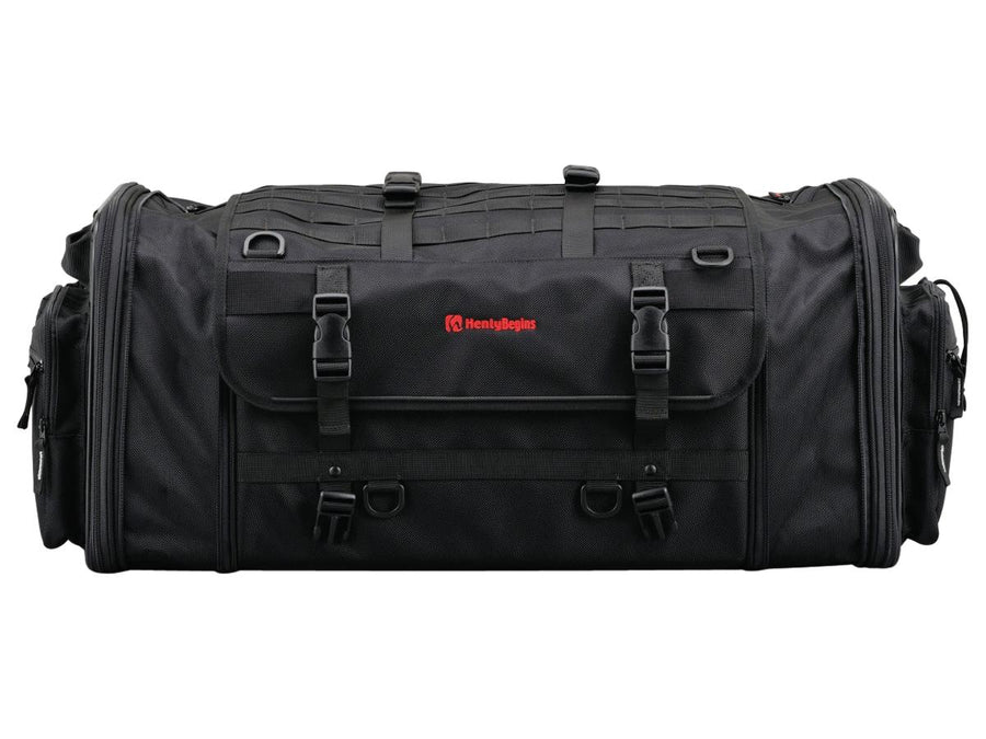 Harley Davidson – Erweiterbare Sitztasche mit variablem Volumen von 53 - 70 l Schwarz