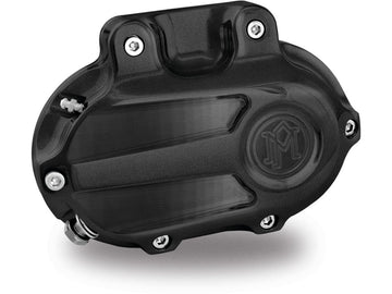 Harley Davidson Dyna [2006-2017] -Scallop Copertura sul lato degli ingranaggi Black Ops