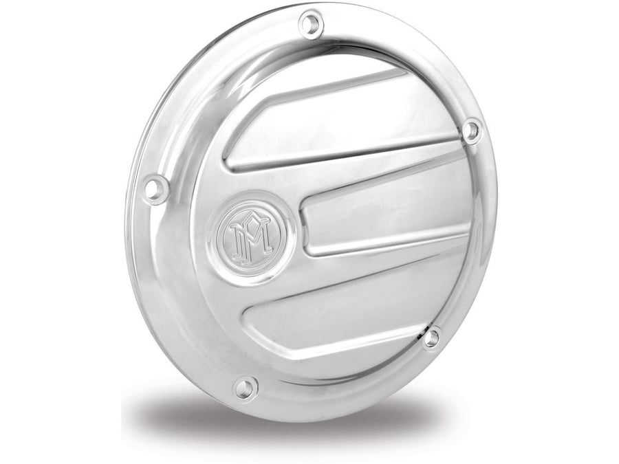 Harley Davidson Touring [2016-2024]-Scallop derby cover Chrom