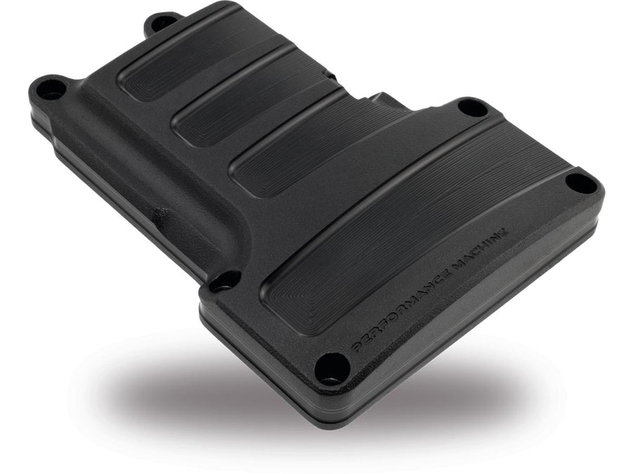 Harley Davidson Dyna [2006-2017]-Scallop gear topper Black Ops
