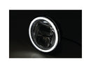 Harley Davidson – Rahmen-R2 Typ 7 LED 5 3/4" Scheinwerfer unten montiert Schwarz LED-7