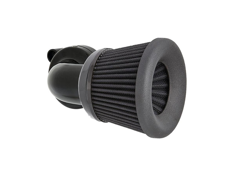 Harley Davidson Sportster [1991-2020] – Velocity 90° Luftfilter Schwarz Eloxiert