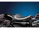 Harley Davidson XL1200X [2011-2020] -Bare's Bone's Solo Seat Black Vinyl-1