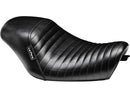Harley Davidson XL1200X [2011-2020] – Bare Bones Solo Sitz Gefaltete Naht Schwarzes-3