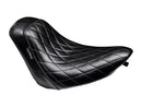 Harley Davidson Fxstdi [2001-2006]-Bare Bones Solo Seat Diamond Stitch Schwarzes-3
