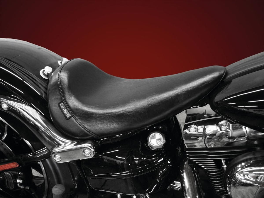 Harley Davidson FXSBSE [2013-2014] -Bare Bones Gel SOLOSITZ Smooth Black Vinyl