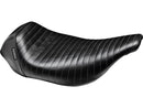 Harley Davidson Touring [1997-2001]-Bare Bones Solo seat folded seam-1