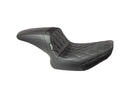 Harley Davidson FXBR [2023-2025] – Kickflip Sitz Diamond Stitch Schwarzes Vinyl-1