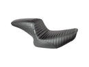 Harley Davidson Fxbr [2023-2025]-Kickflip seat folded seams black vinyl-3