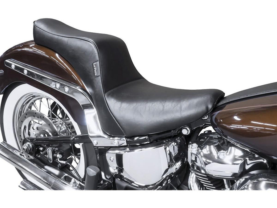 Harley Davidson FLDE [2018-2020] – Cherokee Sitz Glattes Schwarzes Vinyl