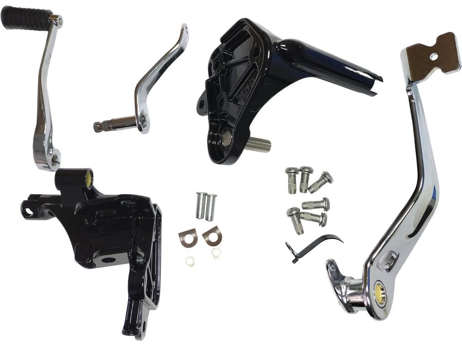 Harley Davidson FLSTC [2014-2017] -Pre-ha elaborato la struttura di poggiapiedi per gemelli a campe solail